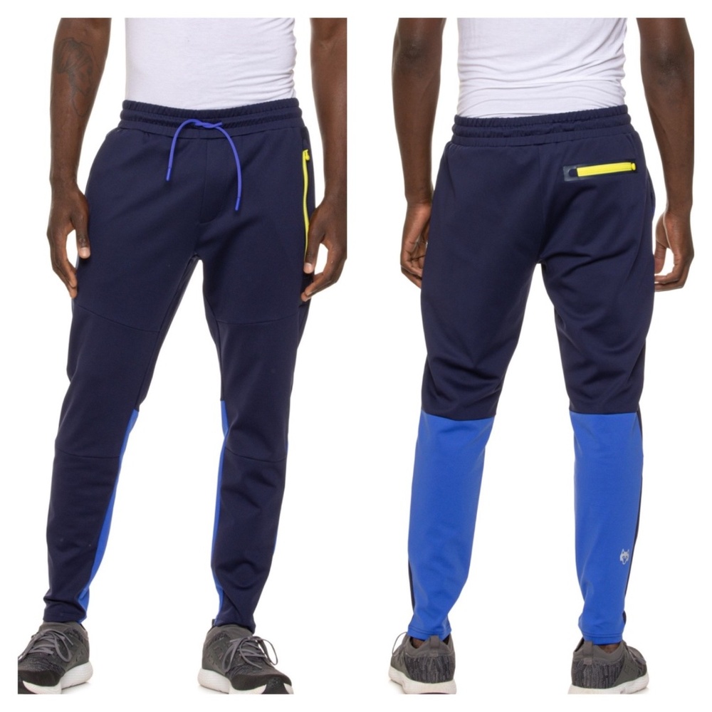 $198 Greyson Mens Size M Sequoia Jogger Casual Sweatpants Pants Blue NEW